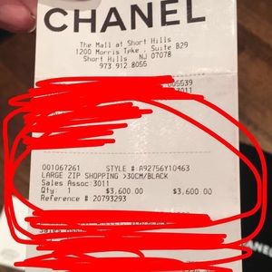 CHANEL BLACK CAVIER LARGE ZIP SHOPPING TOTE